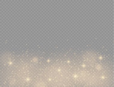 Işıl ışıl sarı toz zerreleri