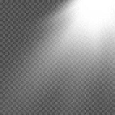 Güneş ışığı, güneş ışınları, beyaz ışık. 