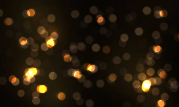 Luce astratta luci bokeh incandescenti, polvere magica. — Foto Stock