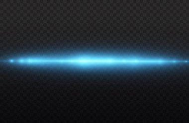 Lazer ışınları, yatay mavi ışık çizgileri..