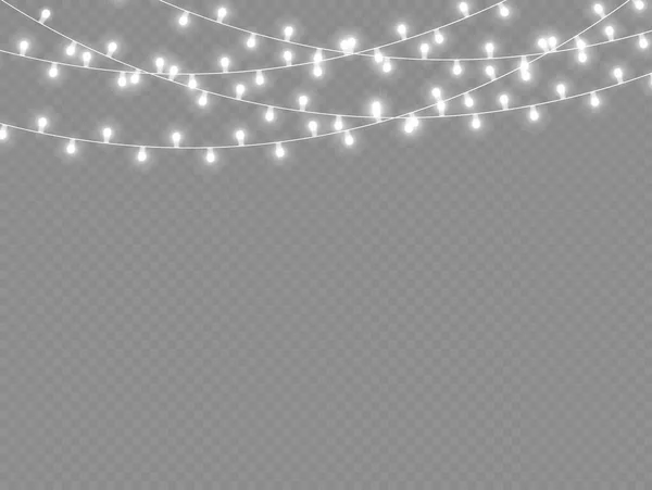 LED neon ışıklar beyaz Noel çelengi süslemesi