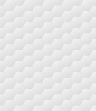 Hexagon pattern - light grey seamless tileable texture clipart