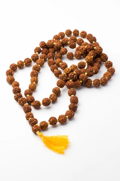 Japa mala prayer beads - isolated — Stock Photo, Image