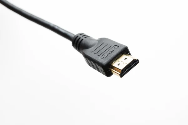HDMI cable plug - isolated — Stock Photo, Image