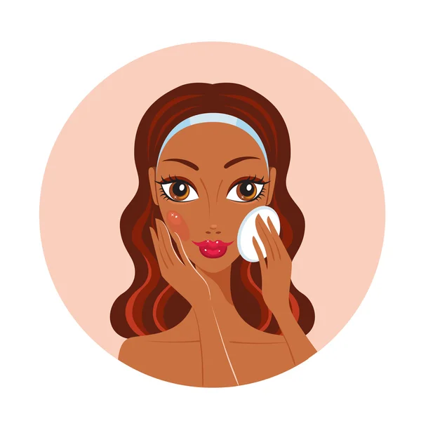 African American woman — Stock Vector