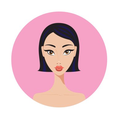 Genç Asyalı kadın 