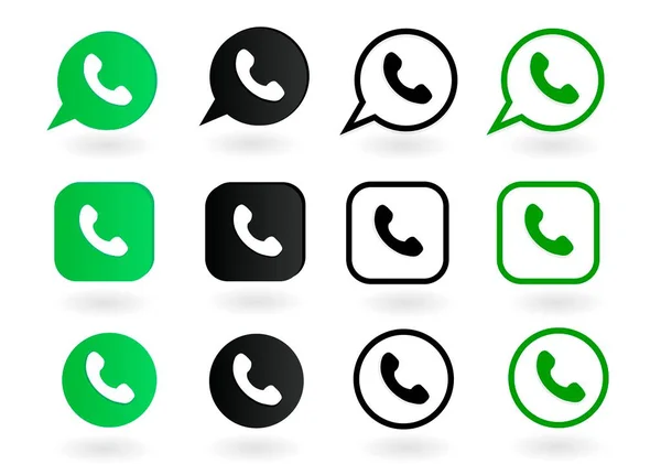 Konuşma simgeleri PHONE vektör illüstrasyonu