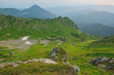 Denizcilik manzarası, Karpat Dağları, Ukrayna