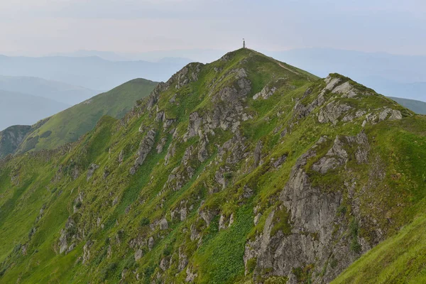 Marmaros Pip Ivan Mountain Top Prachtig Uitzicht Het Karpaten Gebergte — Stockfoto