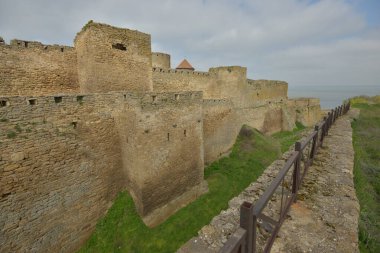 Bilhorod-Dnistrovskyi, Ukrayna 'daki Akkerman kalesi. Ortaçağ kalesi