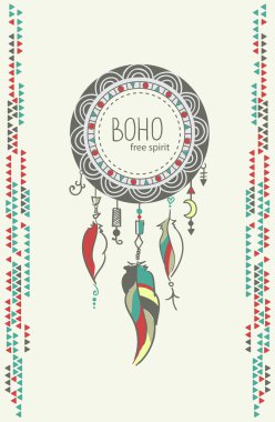 Boho el dreamcatcher eps8 çekilmiş