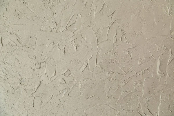 A parede é decorada com gesso decorativo para concreto, gesso. Luz na cor. — Fotografia de Stock