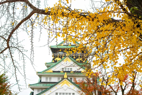 Osaka Castle: Osaka Castle är en japansk slott i — Stockfoto