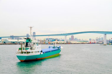 Kargo gemileri bağlantı noktasına boşaltma mallar için gidiyorduk. Japonya