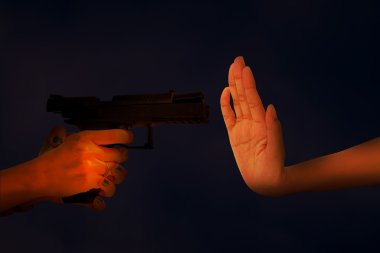 şiddet arka plan durdurmak