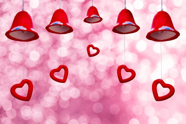 Liebe Herzen Hintergrund, Valentinstag Hintergrund mit hearts.iso — Stockfoto