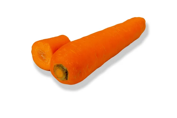 Carotte : une racine de couleur orange effilée consommée comme légume — Photo