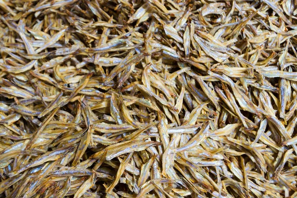 Dried anchovies fish famous seafood Thailand