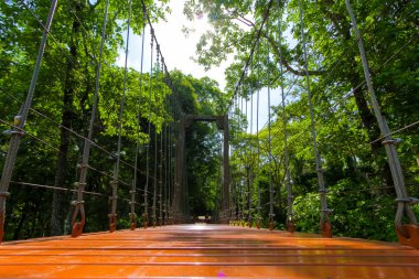 halat köprü veya asma köprü, Khao Kradong ormandaki 