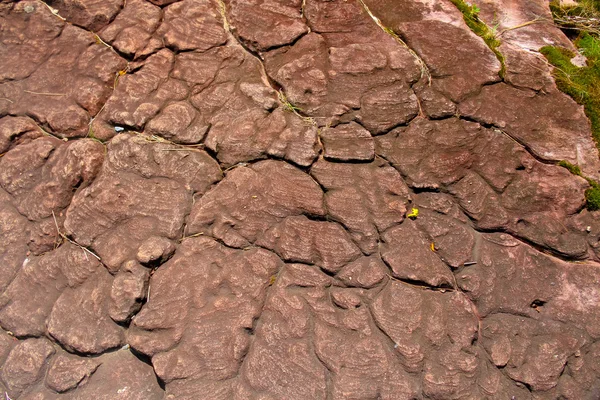 Рисунок на песчанике эрозии, вызванной ветром и водой. — стоковое фото
