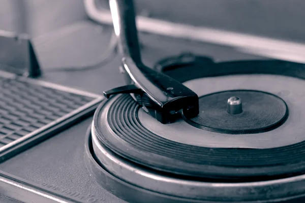 Stary gramofon Styl vintage — Zdjęcie stockowe