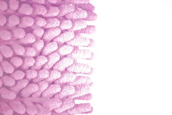 Abstracte achtergrond van roze microfiber weefsel met lege ruimte o — Stockfoto