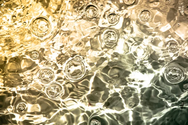 Abstract background of bubble on water surface — Stock Photo, Image