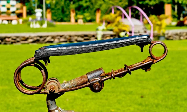 Sillín de bicicleta de estilo antiguo —  Fotos de Stock