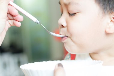 Güney Doğu Asya Tayland bebek beslenen kaşık olmak yakın: olmak