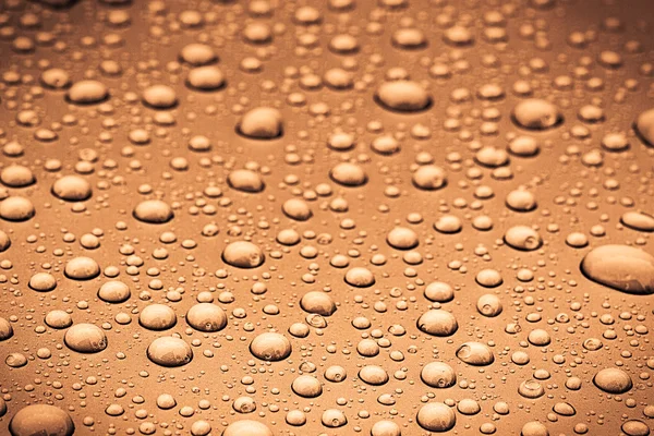 Borrosa de gota de agua en el suelo — Foto de Stock