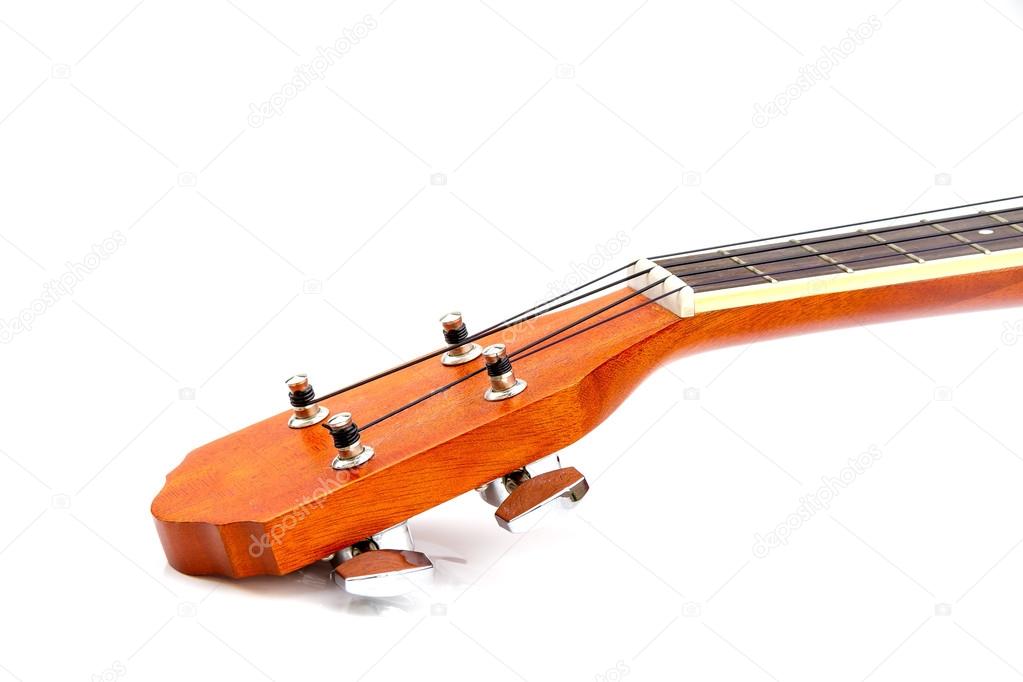 ukulele guitar isolated on white background