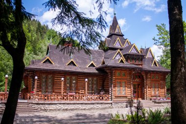 Restoran-müze Hutsulshchina Yaremcha, Ukrayna 