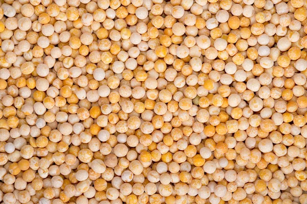 Food background of yellow grain peas — Stock Photo, Image