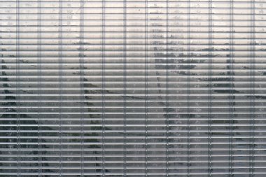 şeffaf plastik yüzey