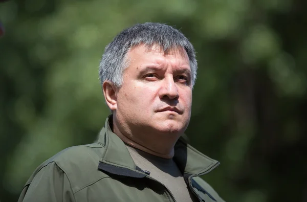 Министр внутренних дел Арсен Аваков — стоковое фото