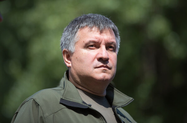 Interior Minister Arsen Avakov