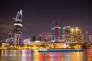 Ho Chi Minh City, Vietnam, 14 Ağustos 2015 Ho Chi Minh Riverside