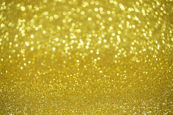 Defocused abstract golden lights background — Stock Photo, Image