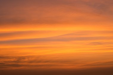 Soyut Turuncu gökyüzü günbatımı