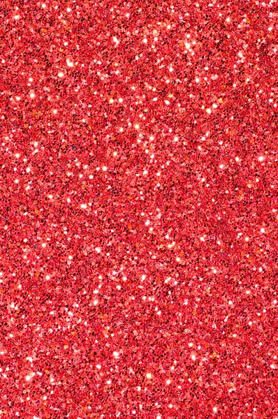 Red glitter texture abstract background — Stock Photo, Image