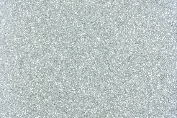 Silber glitter Textur Hintergrund — Stockfoto