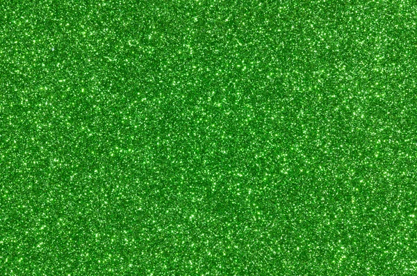 Grüne Glitzertextur abstrakter Hintergrund — Stockfoto