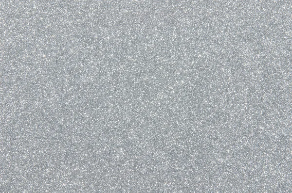 Silver glitter texture background — Stock Photo, Image