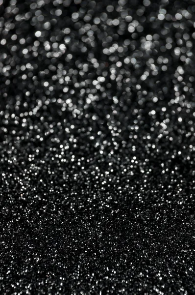 Defocused abstrakt svart silver ljus bakgrund — Stockfoto