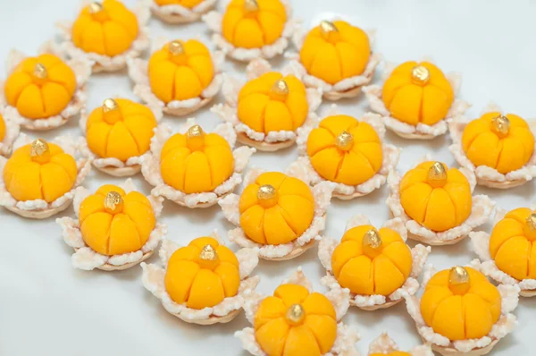 Kanom jamongkut, Thai dessert Stock Photo