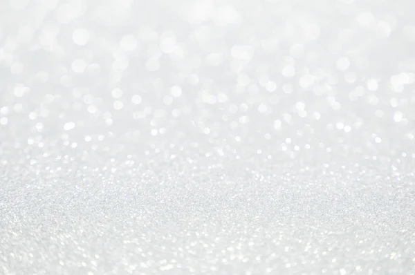 Silver glitter jul abstrakt bakgrund — Stockfoto