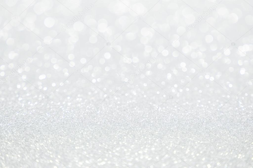 Black Silver Glitter Christmas Abstract Background Stock Photo