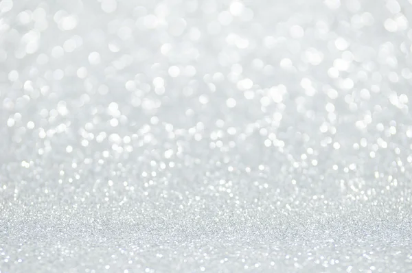 Defocused abstract silver lights background — Stock Photo, Image