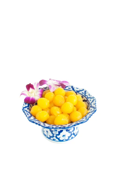 Petra tanga jód (zlatá vejce žloutky kapky) — Stock fotografie