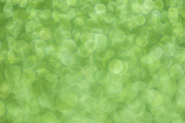 Defocused abstract green lights background — Stock Photo, Image